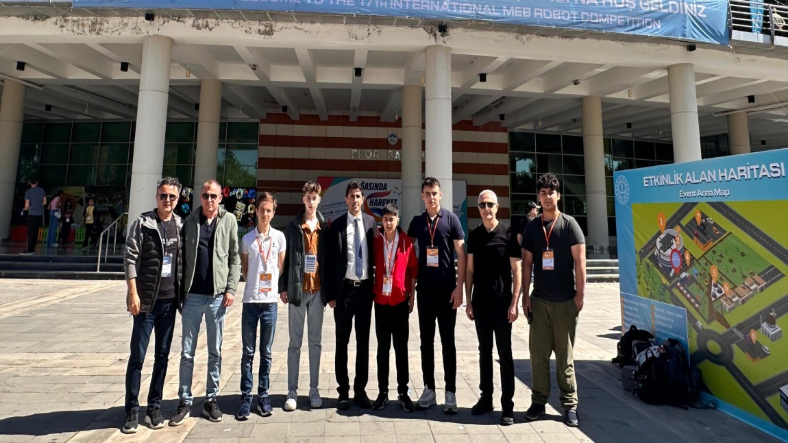 17.ULUSLARARASI MEB ROBOT YARIŞMASI'NDAYIZ
